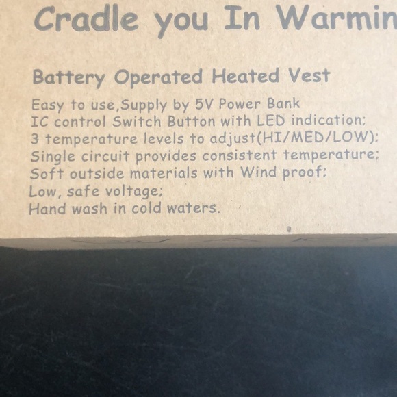 Battery Operated Heated Vest - Picture 9 of 10